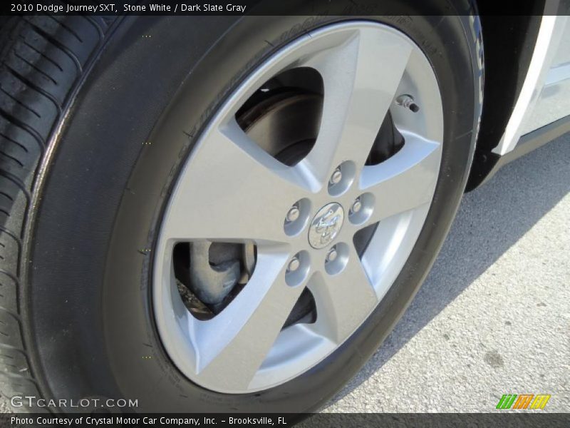 Stone White / Dark Slate Gray 2010 Dodge Journey SXT