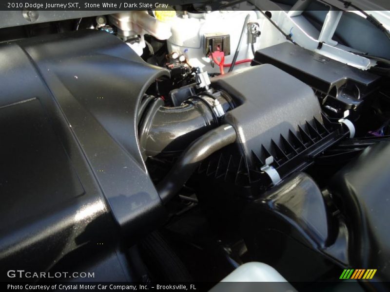 Stone White / Dark Slate Gray 2010 Dodge Journey SXT