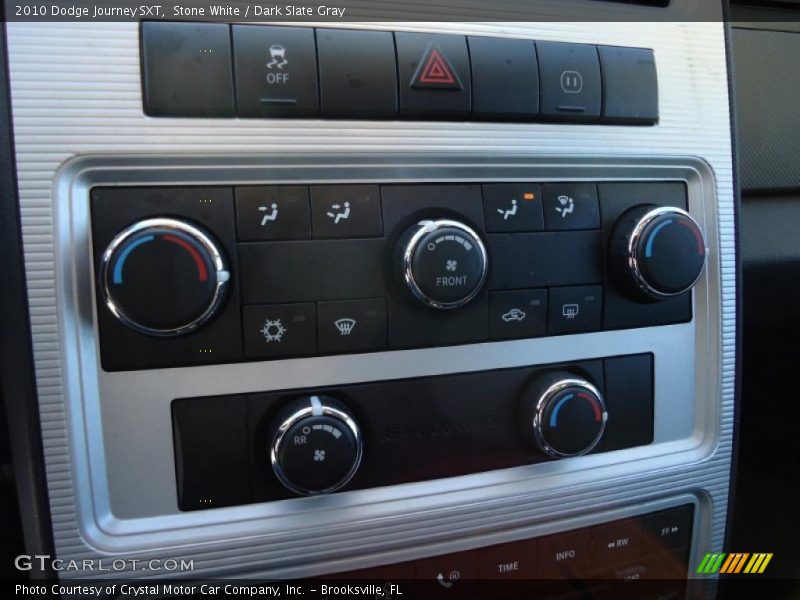 Stone White / Dark Slate Gray 2010 Dodge Journey SXT