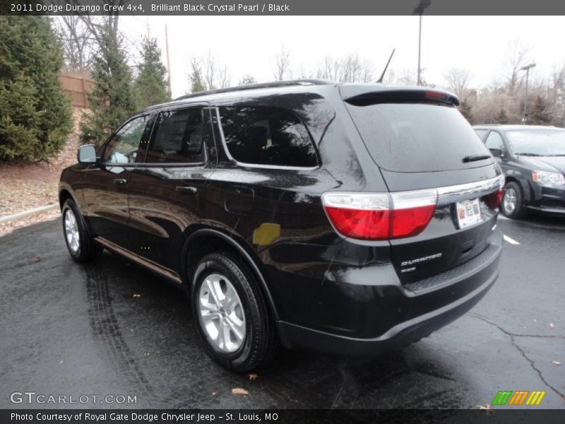  2011 Durango Crew 4x4 Brilliant Black Crystal Pearl