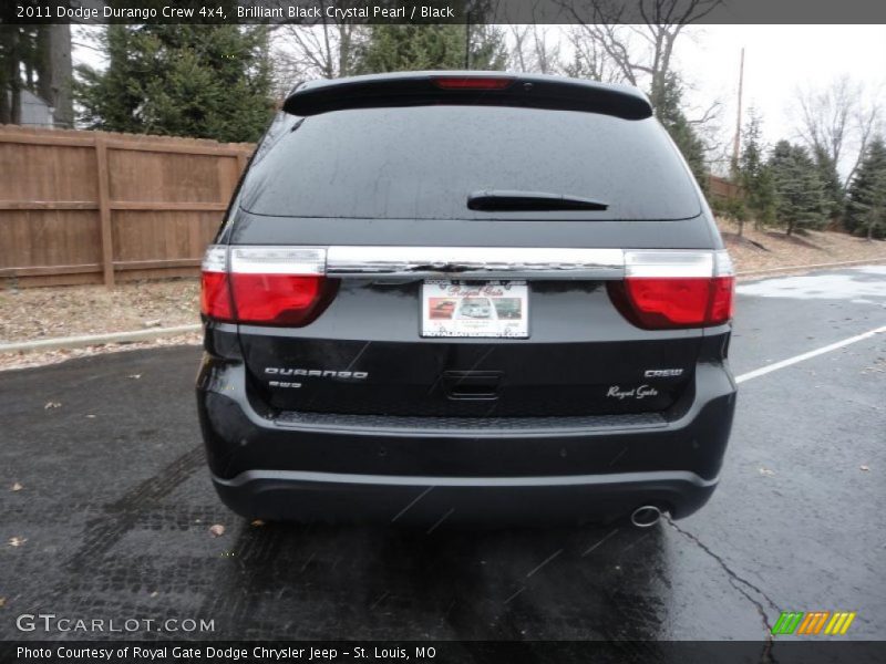  2011 Durango Crew 4x4 Brilliant Black Crystal Pearl