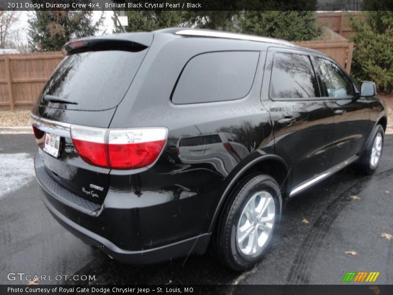 2011 Durango Crew 4x4 Brilliant Black Crystal Pearl