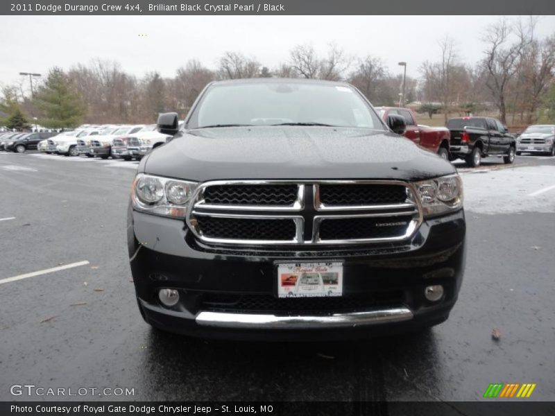  2011 Durango Crew 4x4 Brilliant Black Crystal Pearl