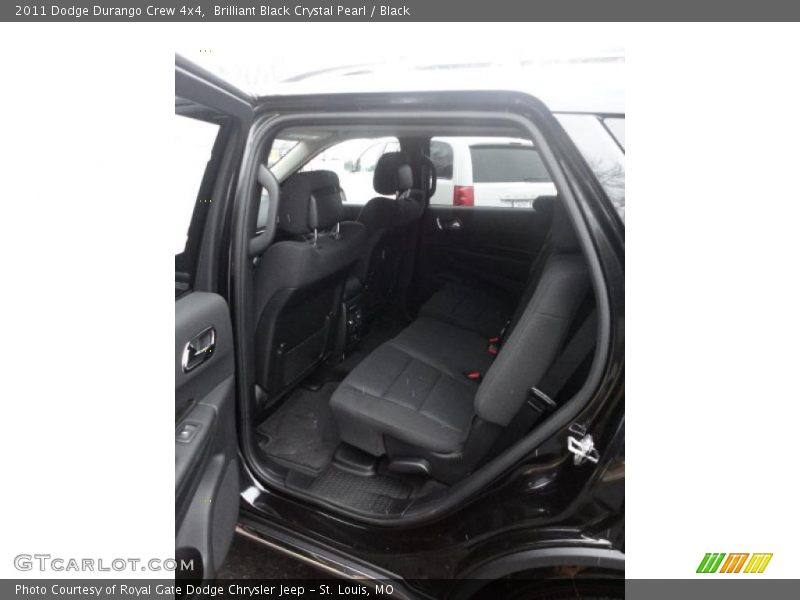 Brilliant Black Crystal Pearl / Black 2011 Dodge Durango Crew 4x4