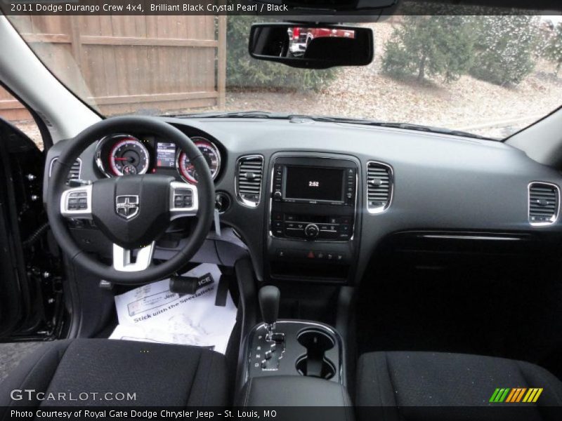 Dashboard of 2011 Durango Crew 4x4