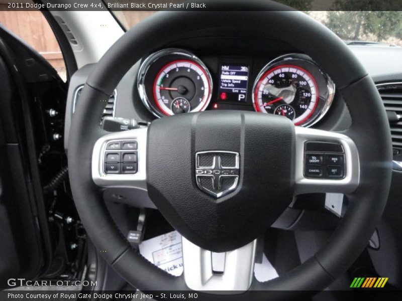  2011 Durango Crew 4x4 Steering Wheel