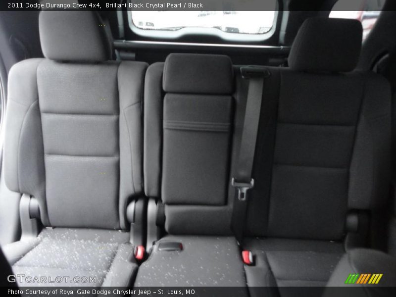 Brilliant Black Crystal Pearl / Black 2011 Dodge Durango Crew 4x4