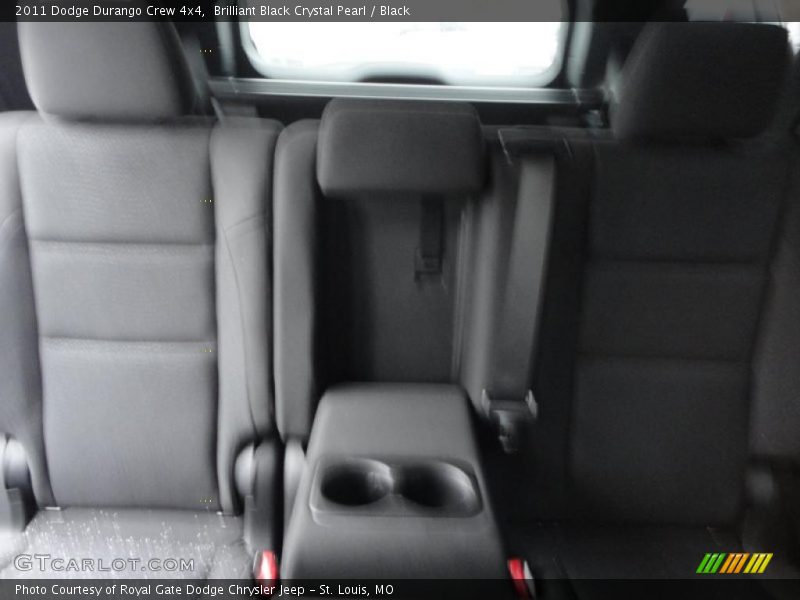 Brilliant Black Crystal Pearl / Black 2011 Dodge Durango Crew 4x4