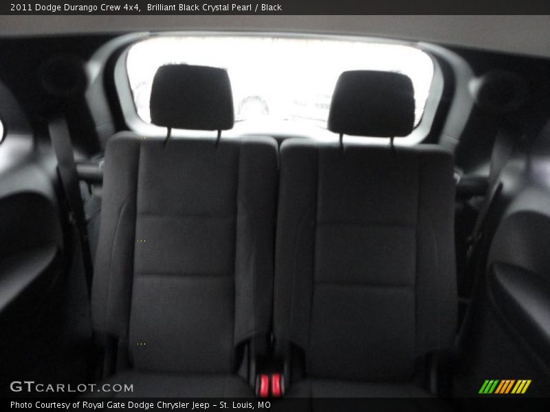 Brilliant Black Crystal Pearl / Black 2011 Dodge Durango Crew 4x4