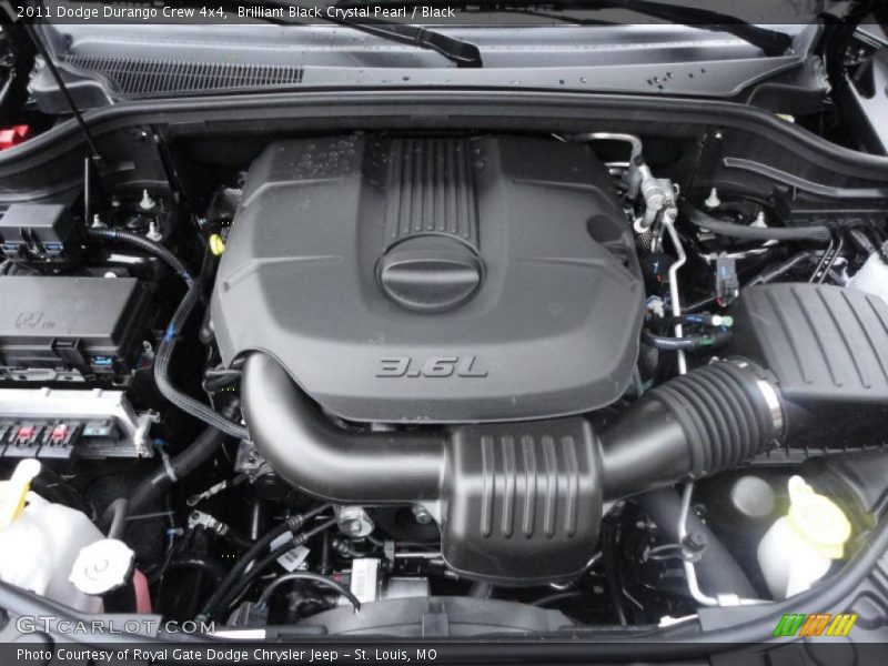  2011 Durango Crew 4x4 Engine - 3.6 Liter DOHC 24-Valve VVT Pentastar V6