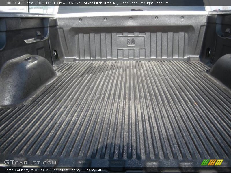 Silver Birch Metallic / Dark Titanium/Light Titanium 2007 GMC Sierra 2500HD SLT Crew Cab 4x4
