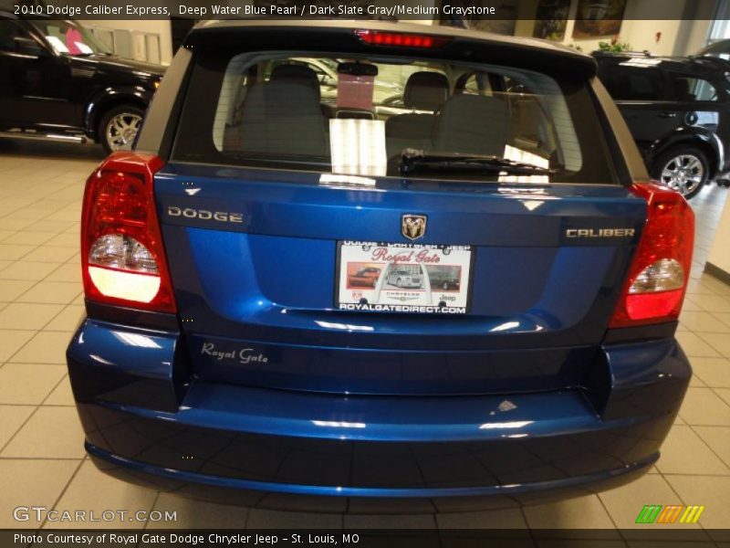 Deep Water Blue Pearl / Dark Slate Gray/Medium Graystone 2010 Dodge Caliber Express