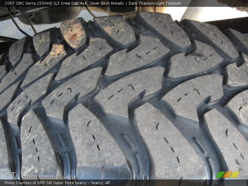 Silver Birch Metallic / Dark Titanium/Light Titanium 2007 GMC Sierra 2500HD SLT Crew Cab 4x4