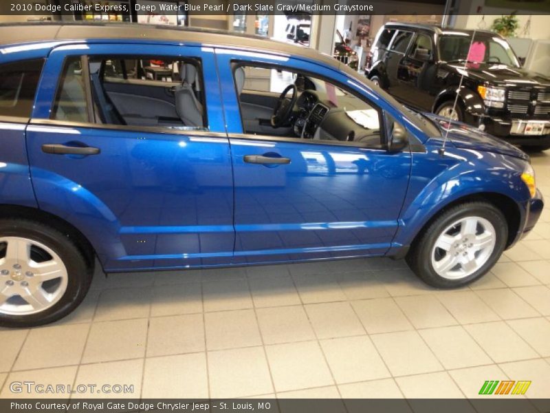 Deep Water Blue Pearl / Dark Slate Gray/Medium Graystone 2010 Dodge Caliber Express