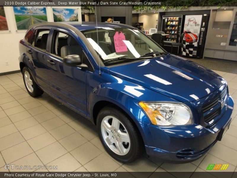 Deep Water Blue Pearl / Dark Slate Gray/Medium Graystone 2010 Dodge Caliber Express