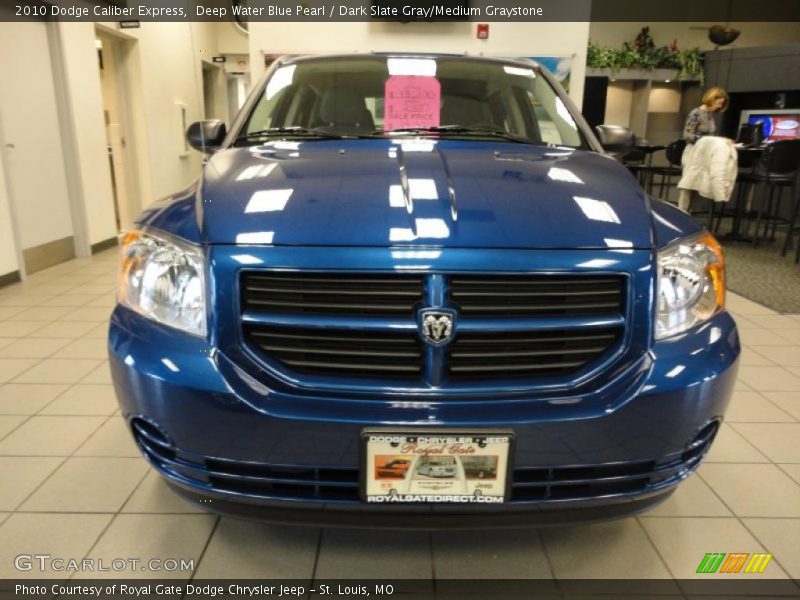 Deep Water Blue Pearl / Dark Slate Gray/Medium Graystone 2010 Dodge Caliber Express
