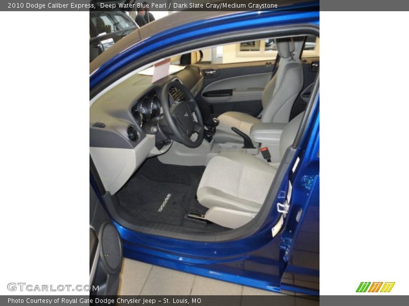 Deep Water Blue Pearl / Dark Slate Gray/Medium Graystone 2010 Dodge Caliber Express