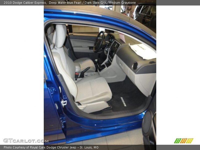 2010 Caliber Express Dark Slate Gray/Medium Graystone Interior