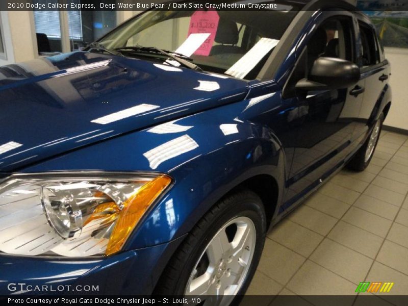 Deep Water Blue Pearl / Dark Slate Gray/Medium Graystone 2010 Dodge Caliber Express