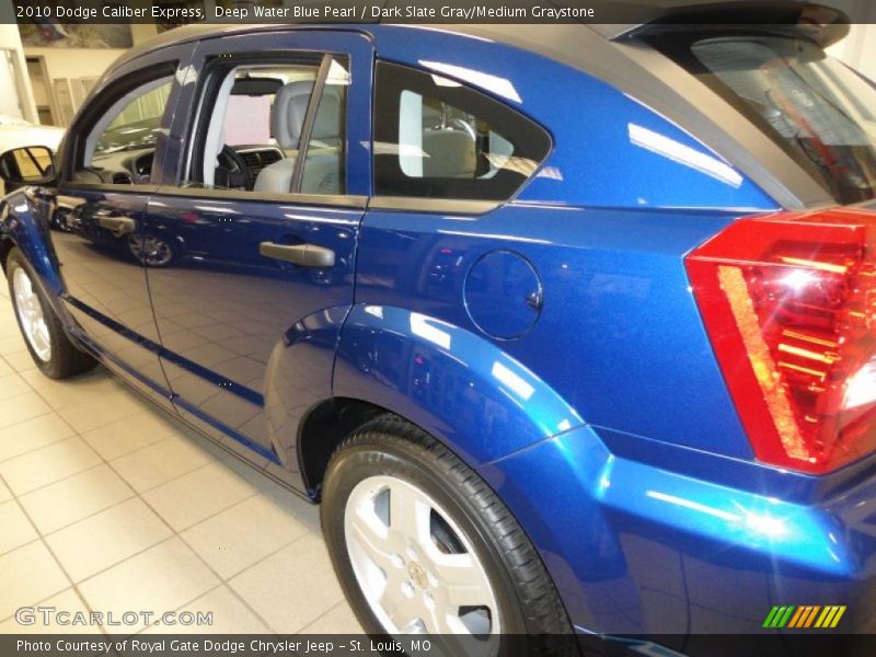 Deep Water Blue Pearl / Dark Slate Gray/Medium Graystone 2010 Dodge Caliber Express