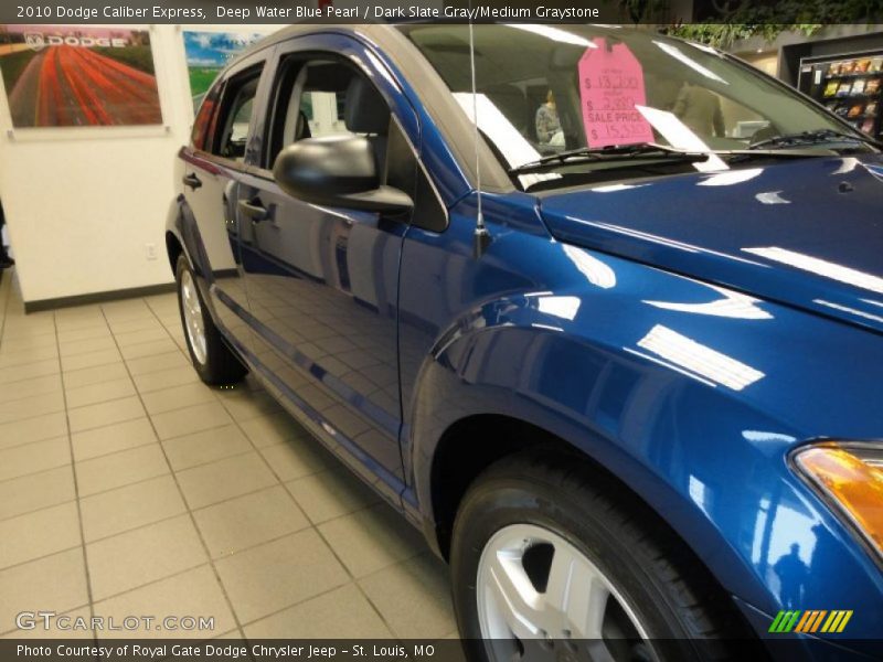Deep Water Blue Pearl / Dark Slate Gray/Medium Graystone 2010 Dodge Caliber Express