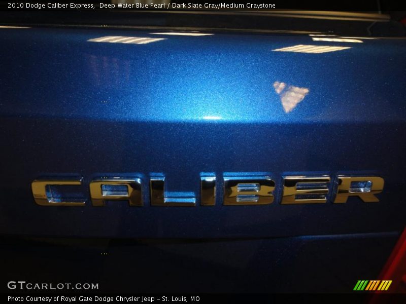 Deep Water Blue Pearl / Dark Slate Gray/Medium Graystone 2010 Dodge Caliber Express