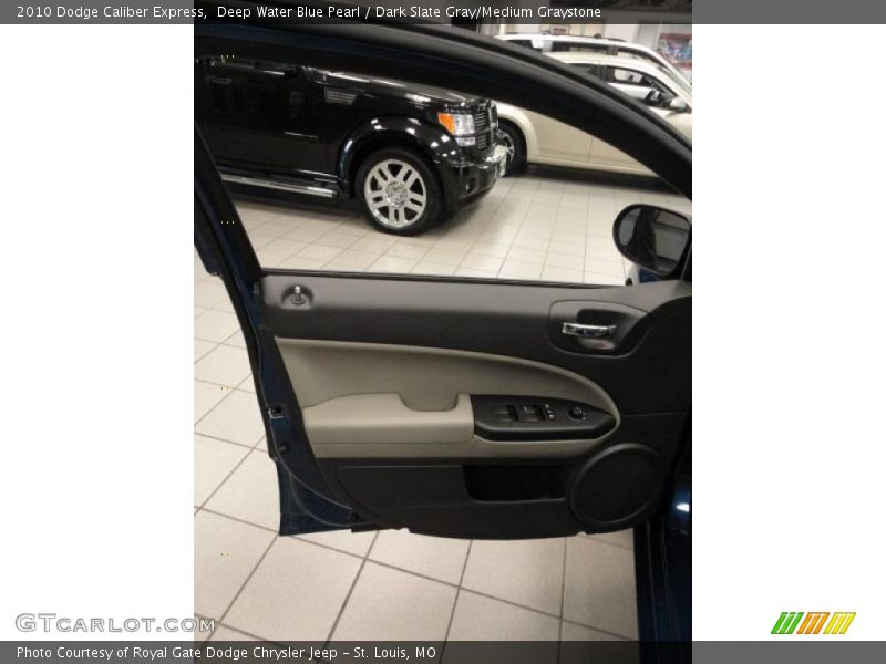 Deep Water Blue Pearl / Dark Slate Gray/Medium Graystone 2010 Dodge Caliber Express