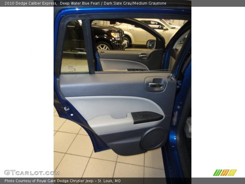 Deep Water Blue Pearl / Dark Slate Gray/Medium Graystone 2010 Dodge Caliber Express