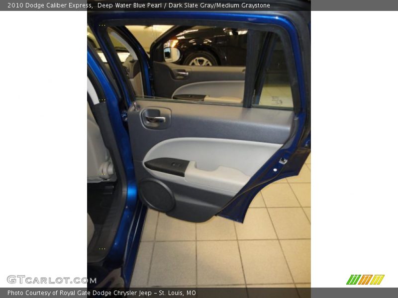Deep Water Blue Pearl / Dark Slate Gray/Medium Graystone 2010 Dodge Caliber Express