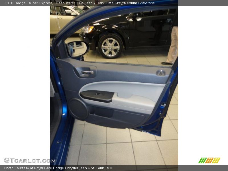 Deep Water Blue Pearl / Dark Slate Gray/Medium Graystone 2010 Dodge Caliber Express