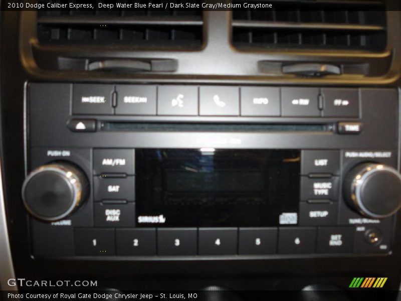 Deep Water Blue Pearl / Dark Slate Gray/Medium Graystone 2010 Dodge Caliber Express