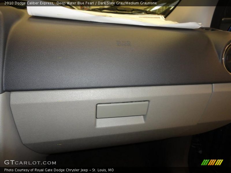 Deep Water Blue Pearl / Dark Slate Gray/Medium Graystone 2010 Dodge Caliber Express