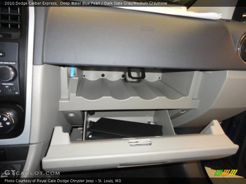 Deep Water Blue Pearl / Dark Slate Gray/Medium Graystone 2010 Dodge Caliber Express