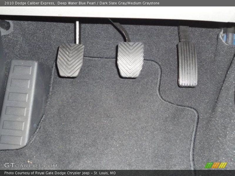 Deep Water Blue Pearl / Dark Slate Gray/Medium Graystone 2010 Dodge Caliber Express