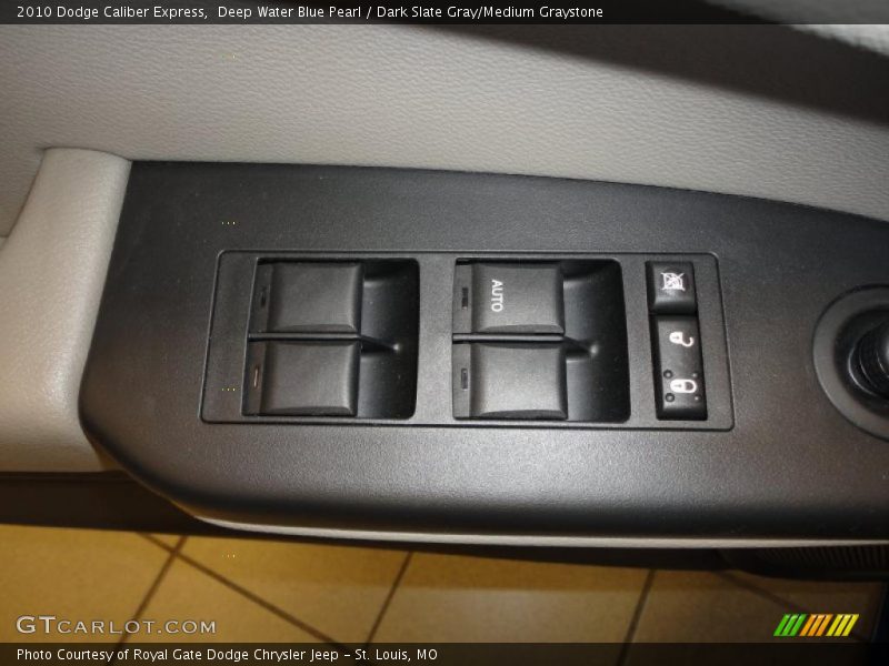 Deep Water Blue Pearl / Dark Slate Gray/Medium Graystone 2010 Dodge Caliber Express