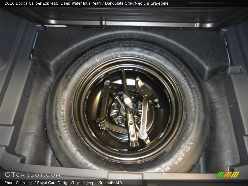 Deep Water Blue Pearl / Dark Slate Gray/Medium Graystone 2010 Dodge Caliber Express
