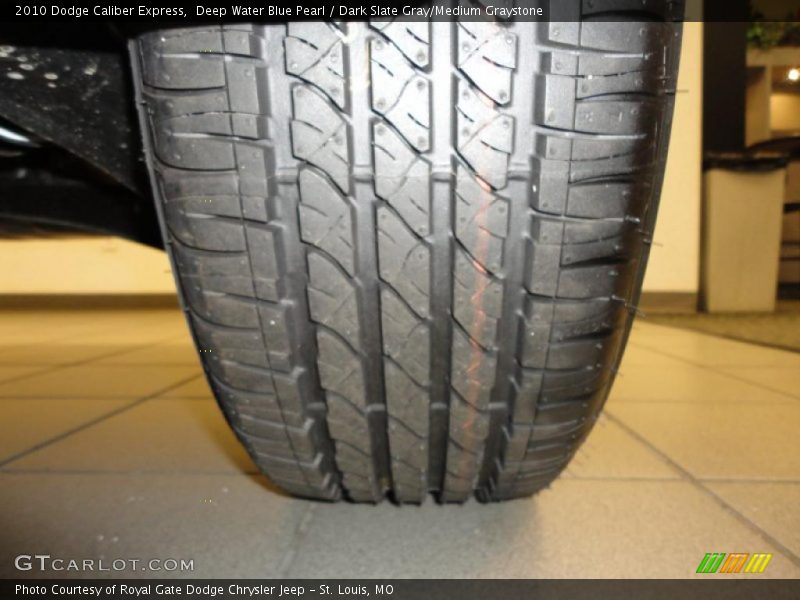 Deep Water Blue Pearl / Dark Slate Gray/Medium Graystone 2010 Dodge Caliber Express