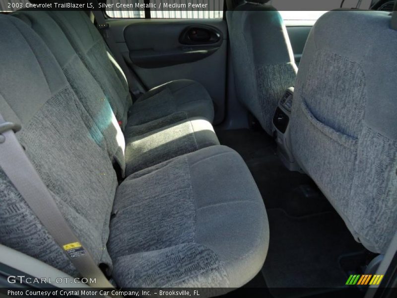 Silver Green Metallic / Medium Pewter 2003 Chevrolet TrailBlazer LS