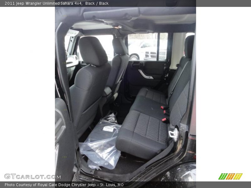 Black / Black 2011 Jeep Wrangler Unlimited Sahara 4x4