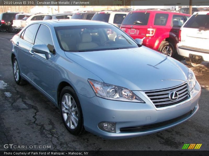 Front 3/4 View of 2010 ES 350