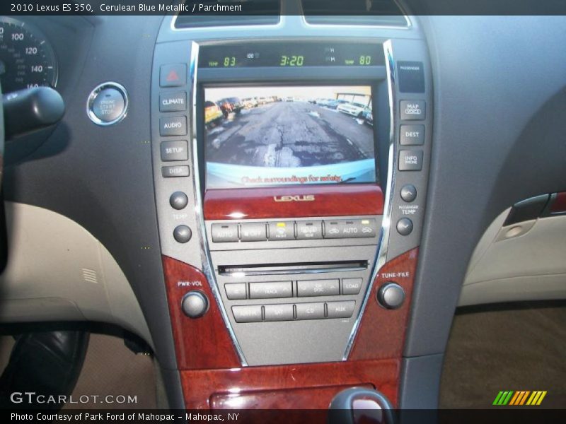 Cerulean Blue Metallic / Parchment 2010 Lexus ES 350