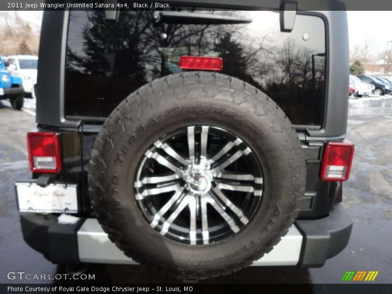 Black / Black 2011 Jeep Wrangler Unlimited Sahara 4x4