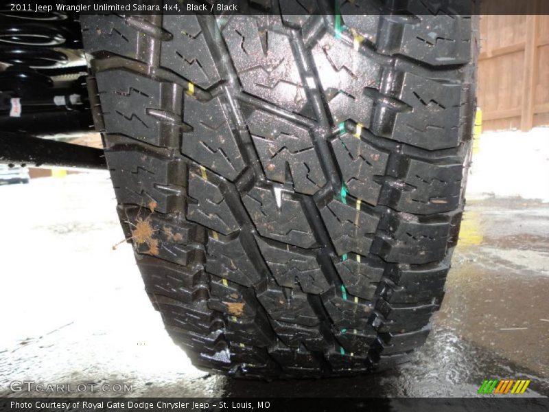 Black / Black 2011 Jeep Wrangler Unlimited Sahara 4x4
