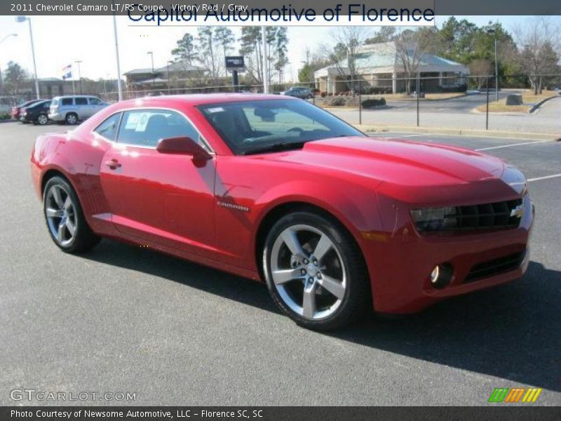 Victory Red / Gray 2011 Chevrolet Camaro LT/RS Coupe