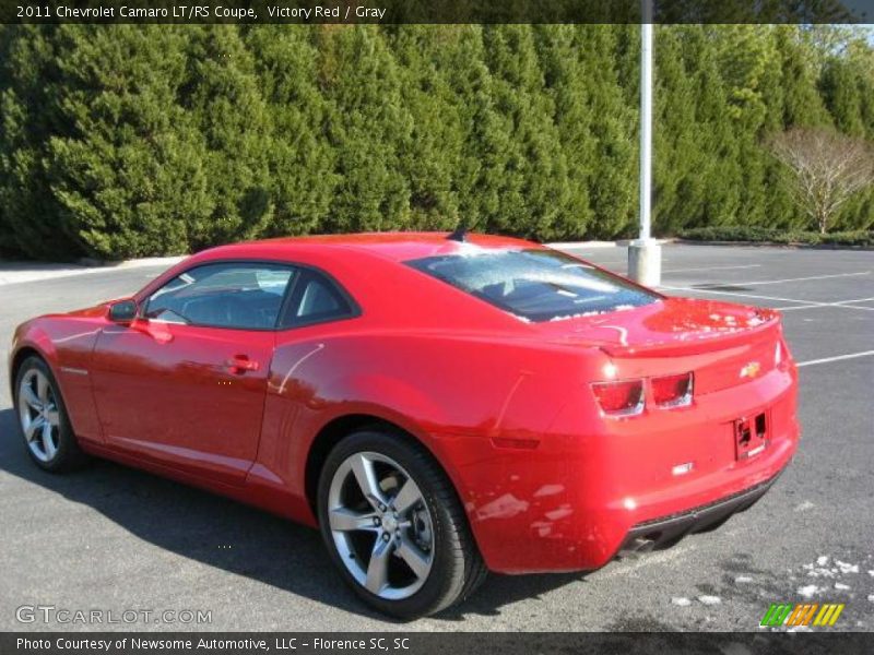 Victory Red / Gray 2011 Chevrolet Camaro LT/RS Coupe