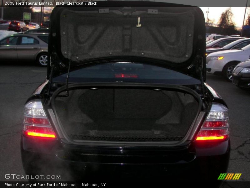 Black Clearcoat / Black 2008 Ford Taurus Limited