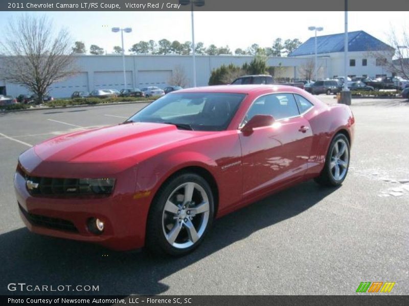 Victory Red / Gray 2011 Chevrolet Camaro LT/RS Coupe