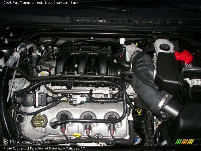 Black Clearcoat / Black 2008 Ford Taurus Limited