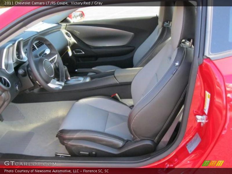 Victory Red / Gray 2011 Chevrolet Camaro LT/RS Coupe