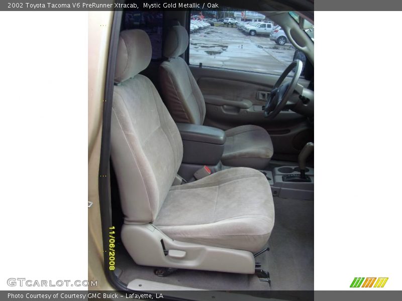 Mystic Gold Metallic / Oak 2002 Toyota Tacoma V6 PreRunner Xtracab
